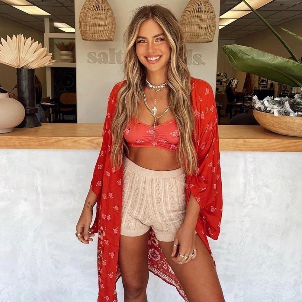 NWT Spell Frenchie Knit Shorts